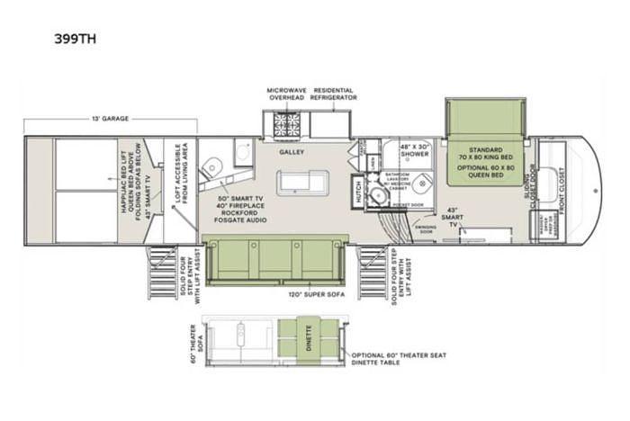 Used 2022 Vanleigh Ambition 399TH