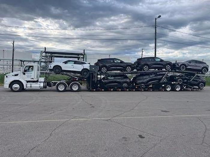 Used 2020 Peterbilt 579 With 2020 Cottrell 8 Car Trailer