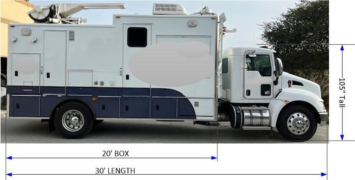 Used 2015 Kenworth T370 Truck with Box & Generator