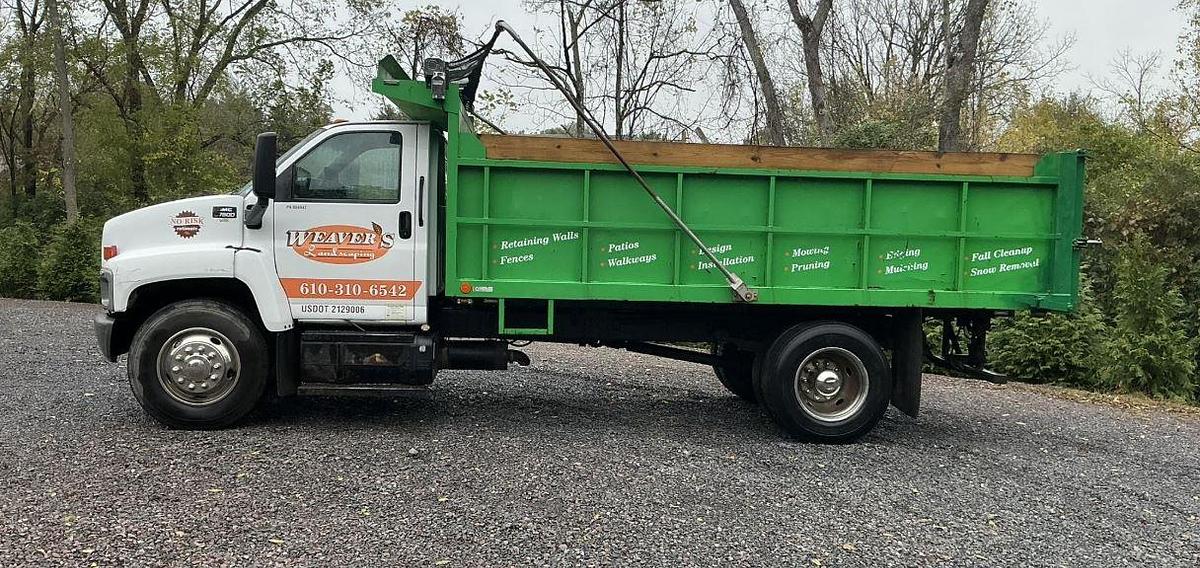 Used 2005 GMC Topkick C7500 Dump Truck