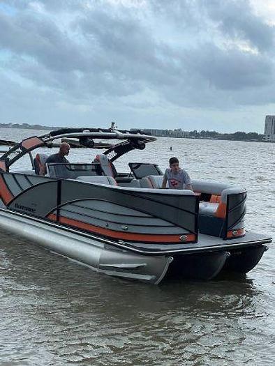 Used 2021 Berkshire Tritoon with SeaDoo Jetski