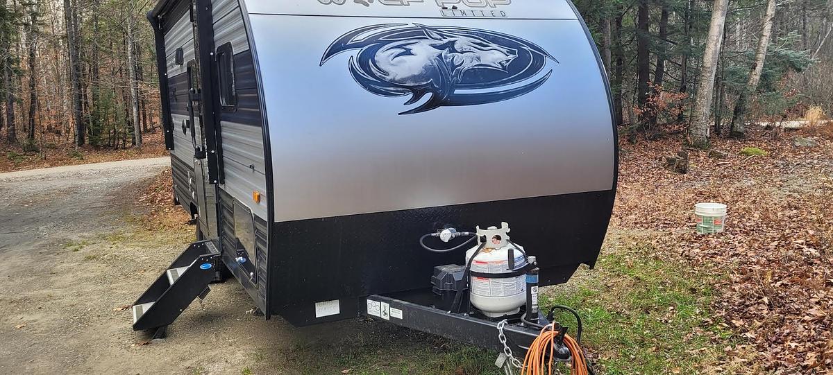 Used 2022 Forest River Wolf Pup 16BHS Travel Trailer