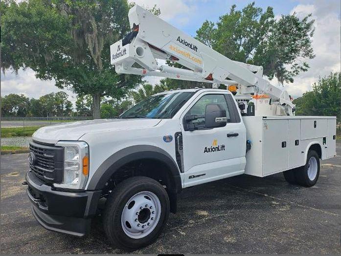 Used 2023 Ford F550 With Mounted On 2023 Axionlift AT4313L