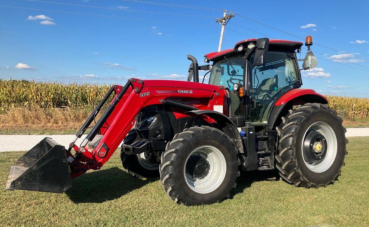 Used 2022 CASE IH MAXXUM 125 Tractor