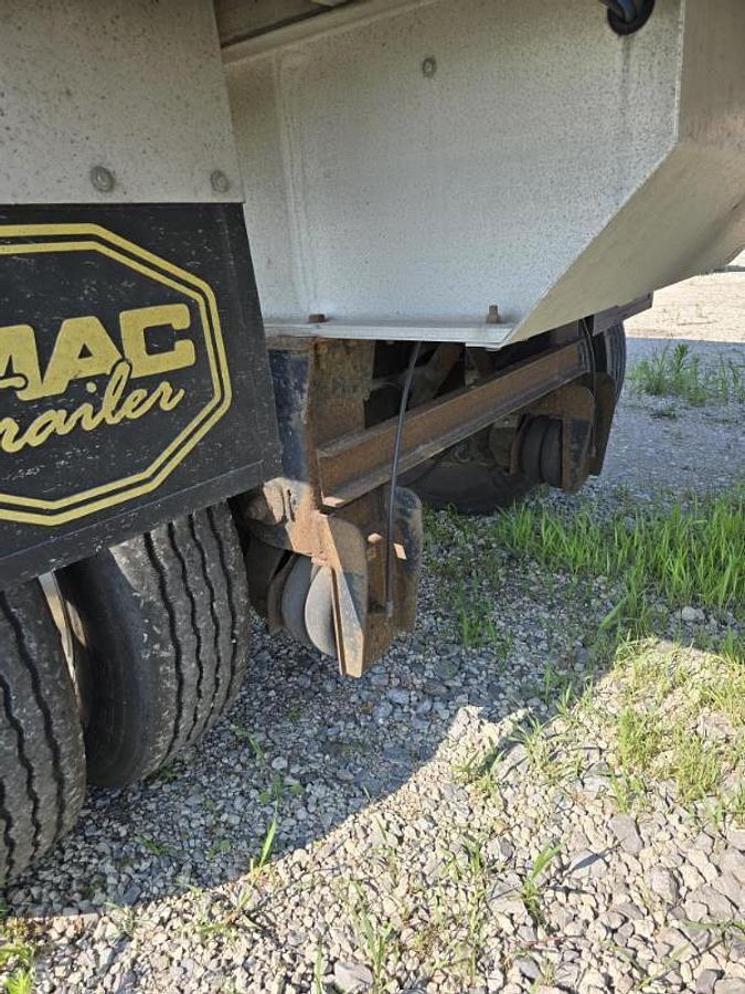 Used 2008 MAC 40' x 102" Aluminum End Dump Trailer
