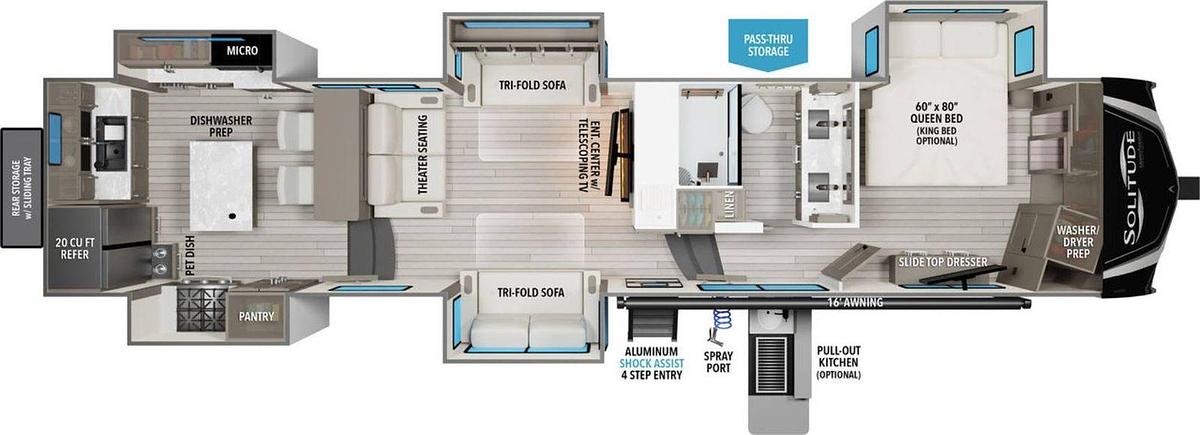 Used 2024 Grand Design Solitude 390RK