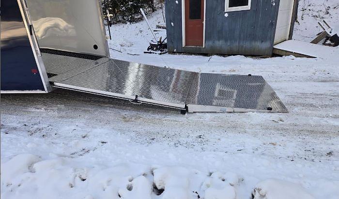 Used 2024 Durabull Elite Enclosed Car Trailer