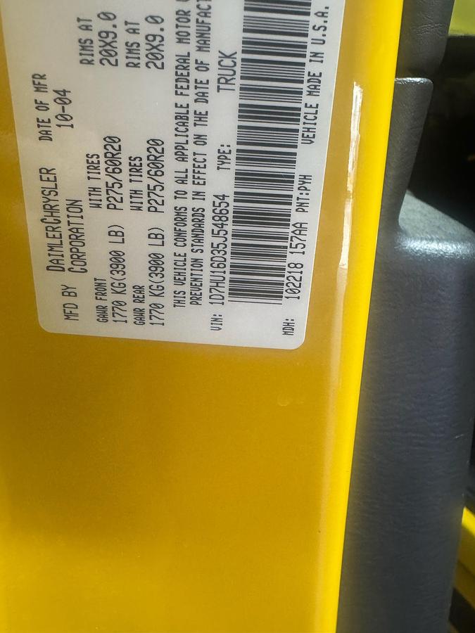 Used 2005 Dodge Ram Rumble Bee