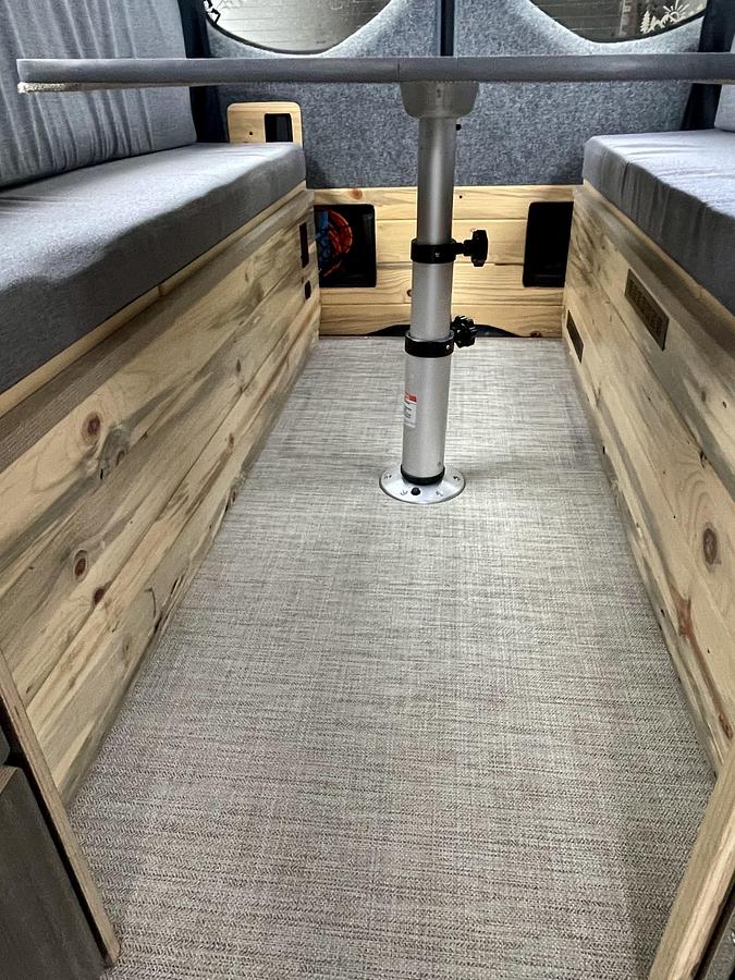 Used 2023 Mercedes-Benz Sprinter 144" Wheelbase High-Roof Complete Custom Built By Colorado Camper Van