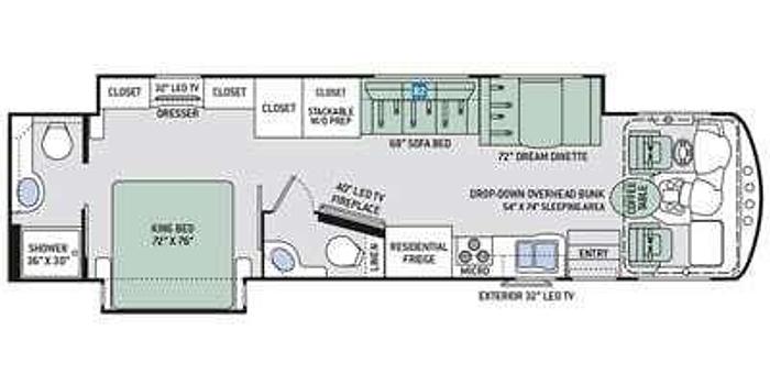 Used 2017 Thor Motor Coach Challenger 37LX