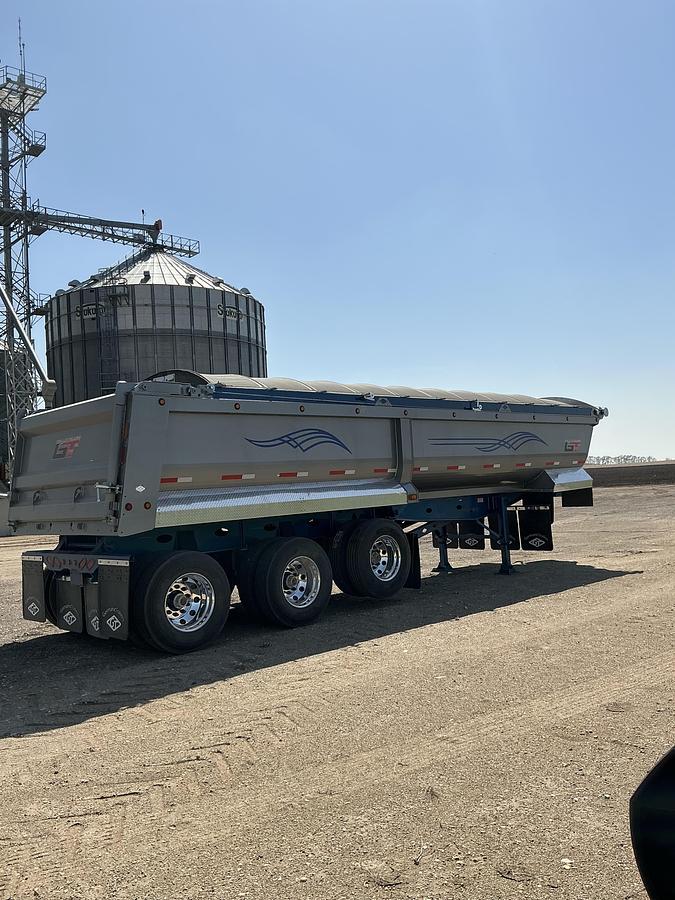 Used 2025 Germanic R30-3200 Trippler End Dump Trailer