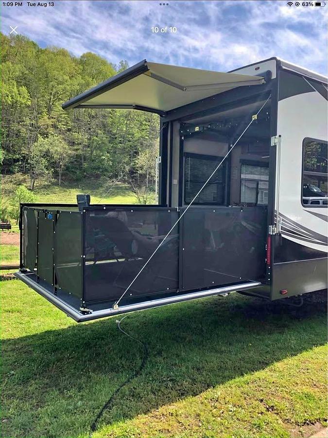 Used 2020 Heartland Torque 371 Toy Hauler Fifth Wheel