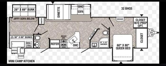 Used 2022 Palomino Puma 32BHQS