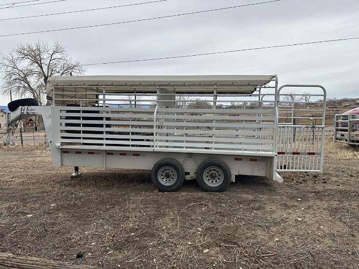 Used 2021 CM Livestock Horse Trailer