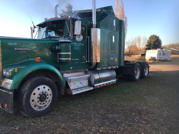 Used 1990 KENWORTH W900B Sleeper Truck