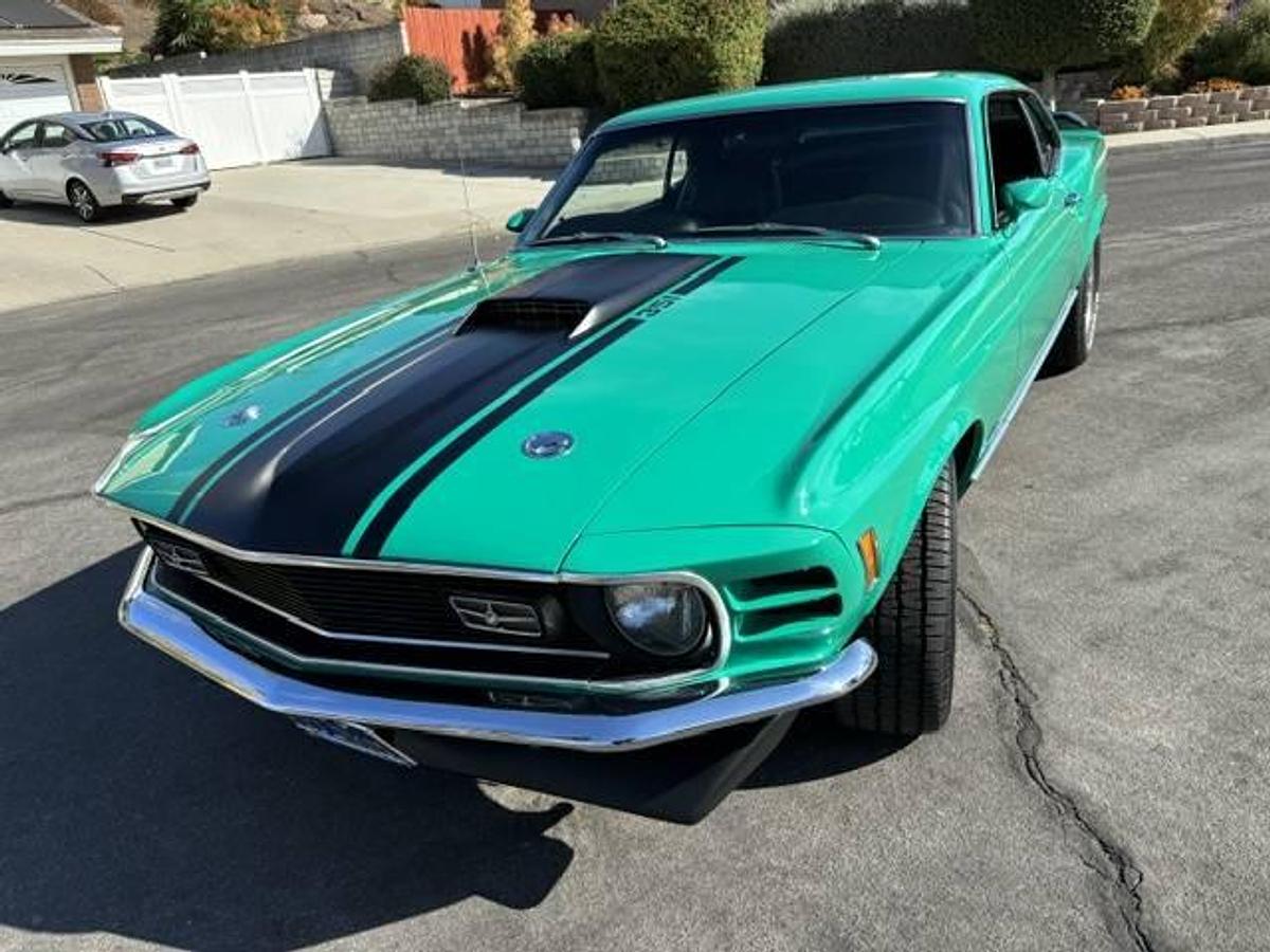 Used 1970 Ford Mustang Mach 1 Fastback • 351 Cleveland V8 • 4-Speed Manual