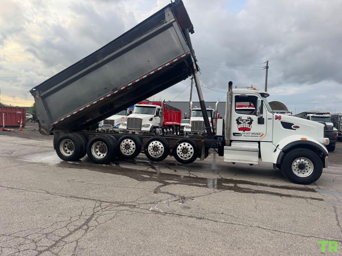 Used 2018 Peterbilt 567 Five-Axle Dump Truck