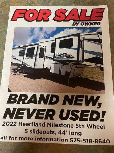 Used 2022 Heartland Milestone 370FLMB