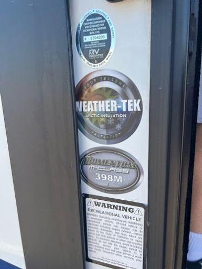 Used 2019 Grand Design Momentum M-Class 398M