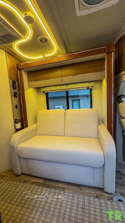 Used 2018 Winnebago Navion 24V Mercedes Diesel Class C Motorhome – 45,353 Miles – 510W Solar – Lithium Batteries – Upgraded Electronics