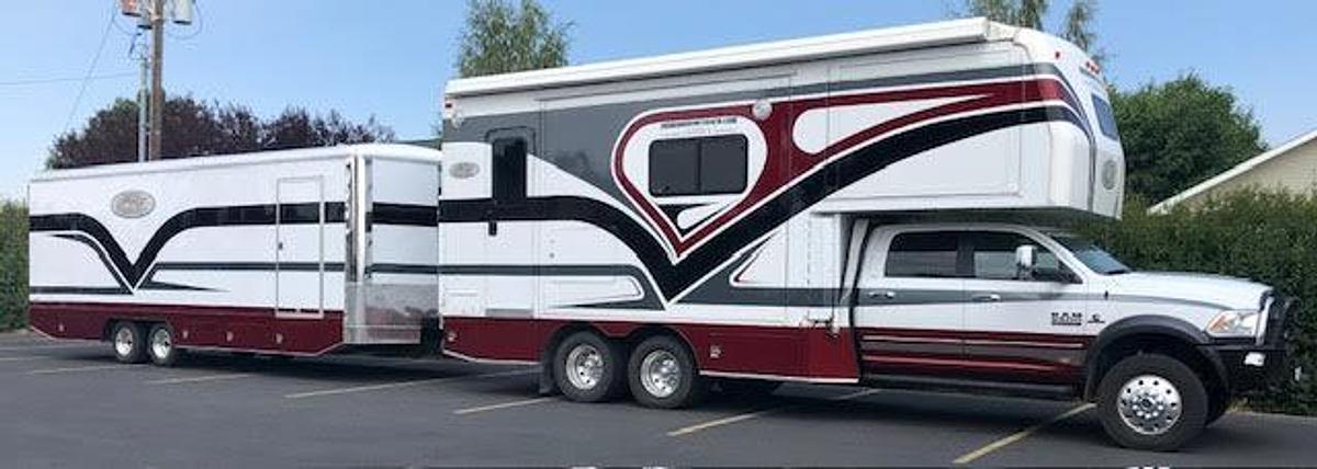 Used 2015 Dodge RAM with Camper and Trailer