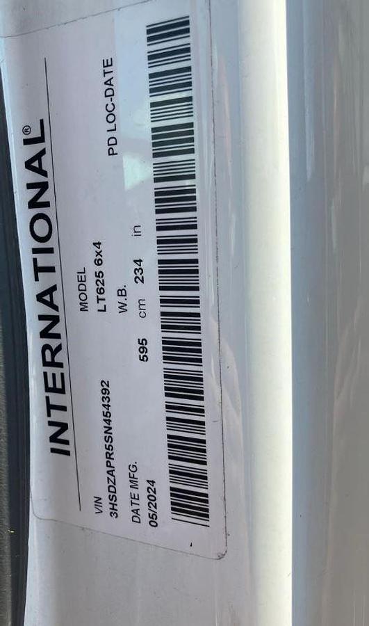 Used 2025 INTERNATIONAL LT Conventional Sleeper Semi