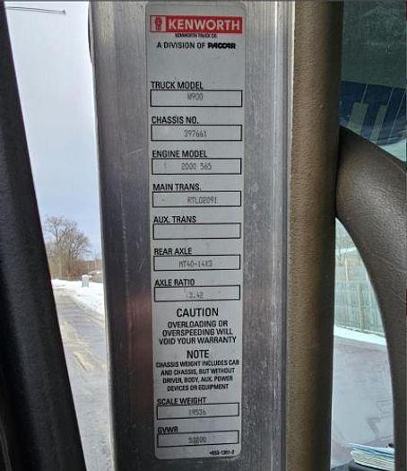 Used 2020 KENWORTH W900L