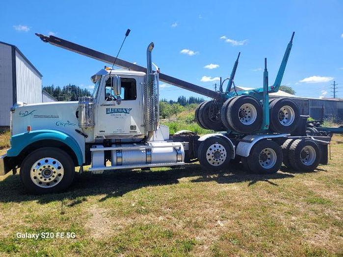 Used 2014 WESTERN STAR 4900 SF and 1979 General Log Trailer