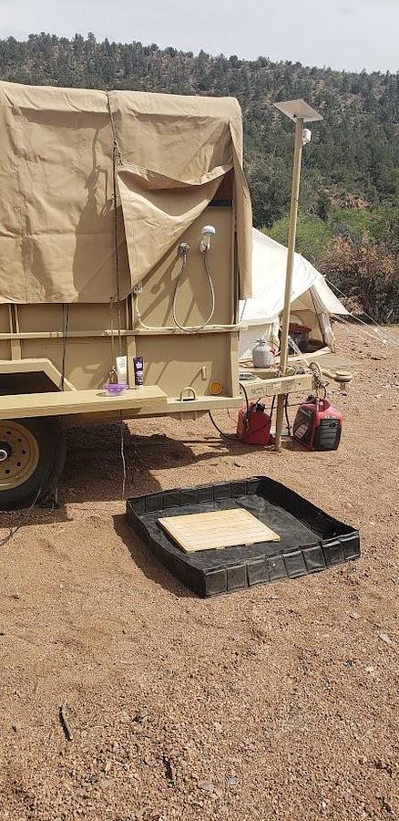 Used 1975 Custom Prospecting & Camping Off-Road Trailer