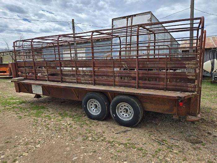 Used 1973 Gooseneck 20 ft Stock Trailer