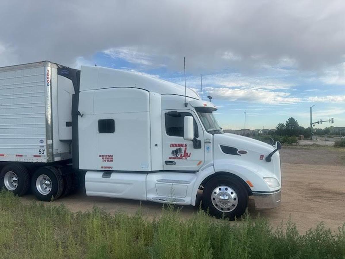 Used 2016 Peterbilt 579 and 2013 Wabash Reefer Trailer