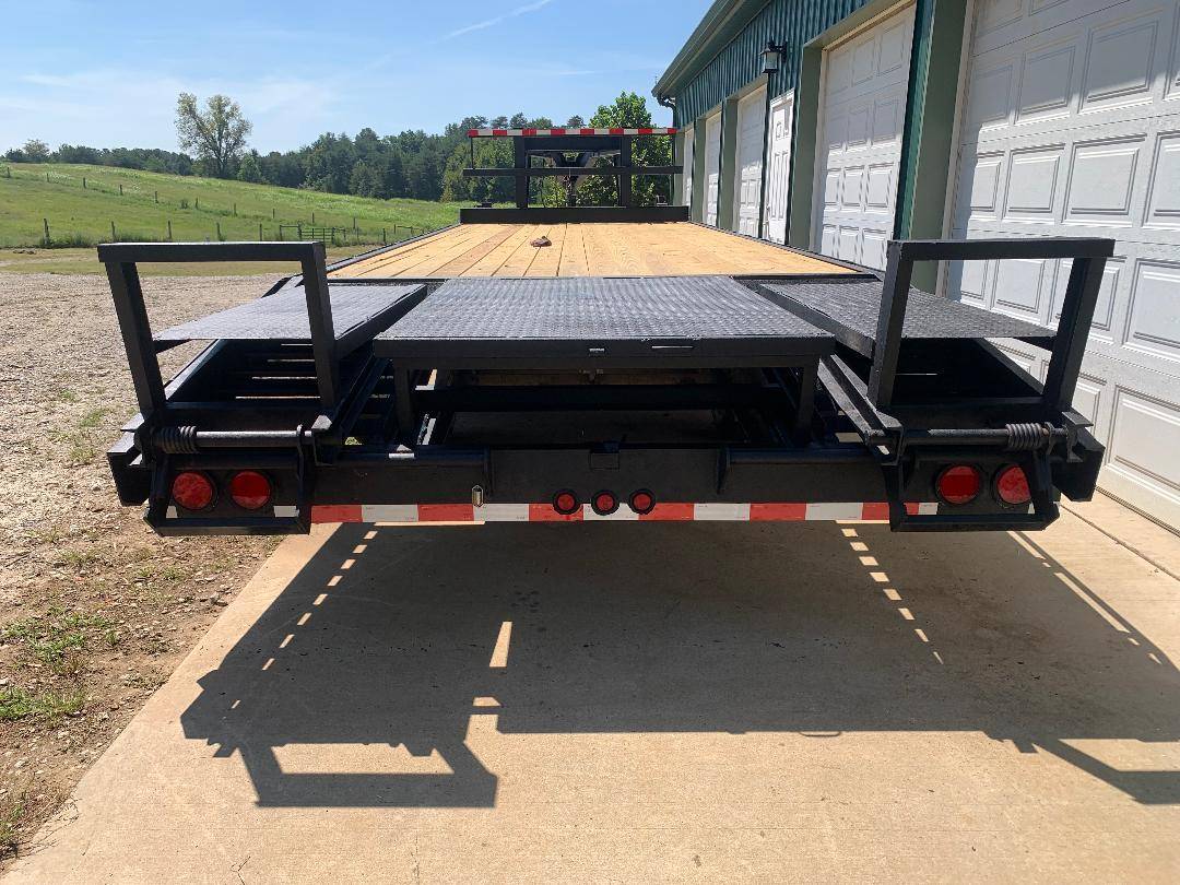 Used ATM 25' Gooseneck Tandem Dual-Axle Trailer