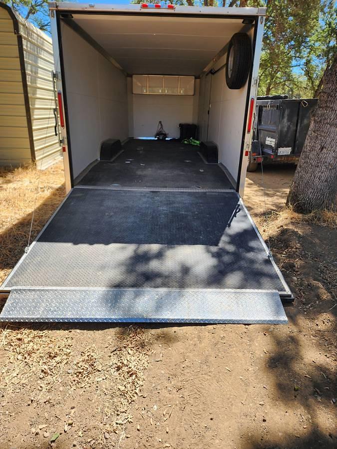 Used 2019 Charmac Stealth Enclosed Car Trailer