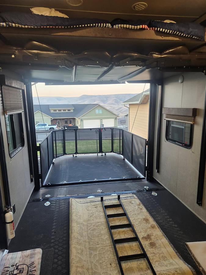 Used 2020 Grand Design Momentum G-Class 350G Fifth Wheel Toy Hauler