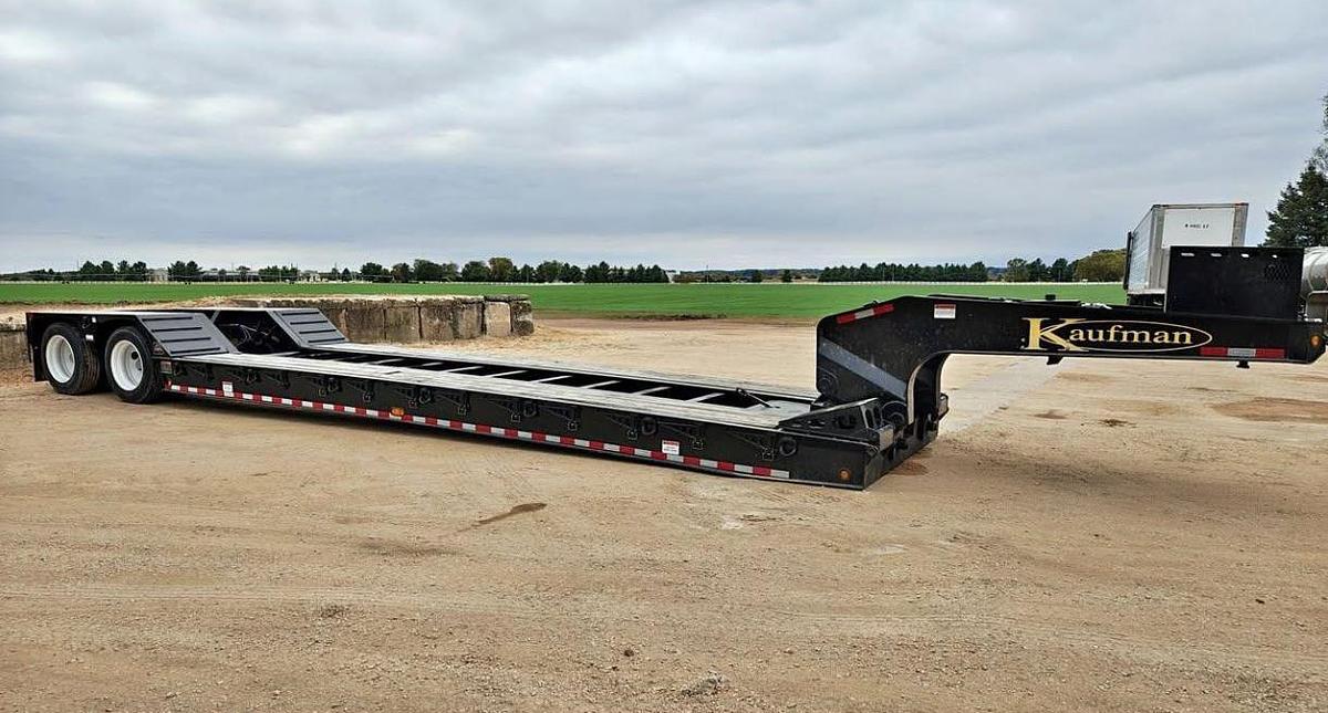 Used 2022 Kaufman Lowboy Trailer