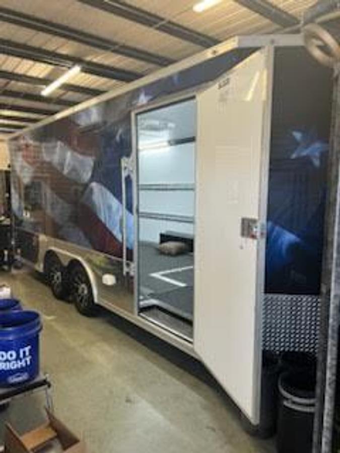 Used 2024 FOREST RIVER Tailwind Enclosed Trailer