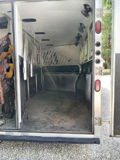 Used 2016 Bison Premier 4 Horse Trailer with Living Quarters