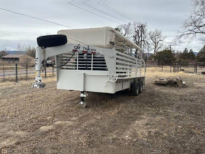 Used 2021 CM Livestock Horse Trailer