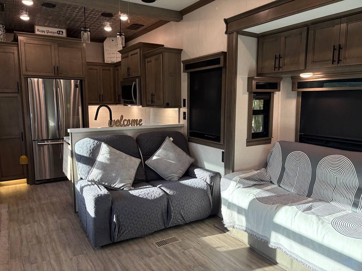 Used 2021 Forest River RiverStone Legacy 39RKFB Fifth Wheel