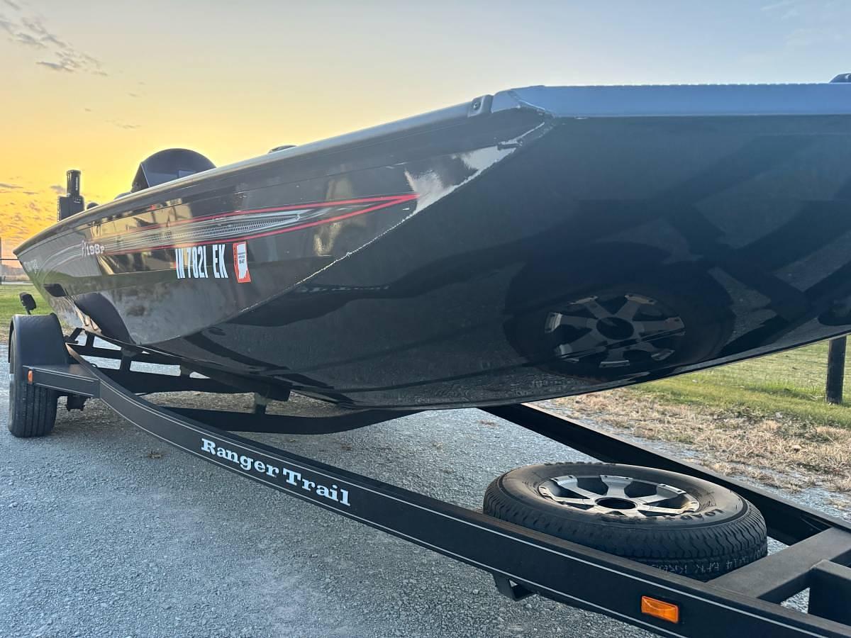 Used 2018 Ranger STI98P Bass Boat and Trailer