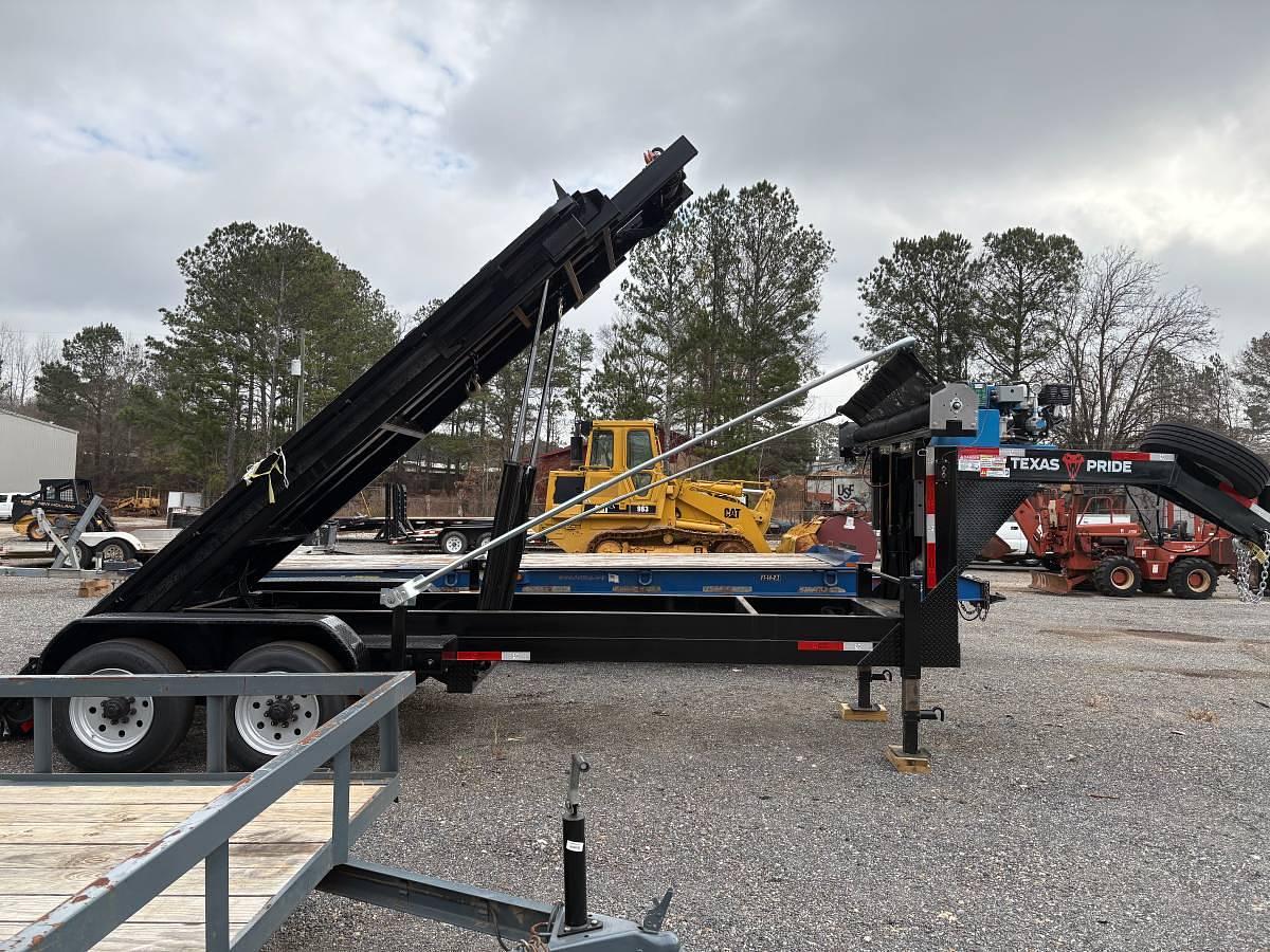 Used 2025 Texas Pride Roll Off Trailer and Flat bed Skid