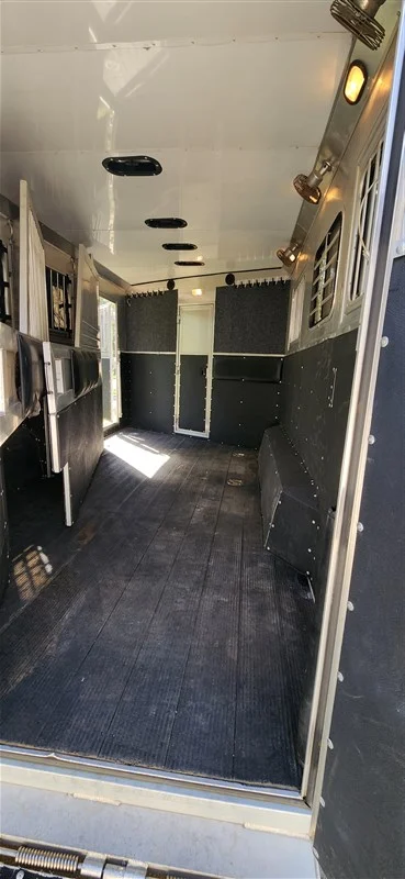 Used 2008 Dream Coach Platinum 3 Horse Trailer