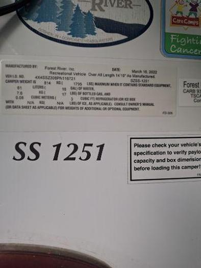 Used 2023 Palomino SS1251