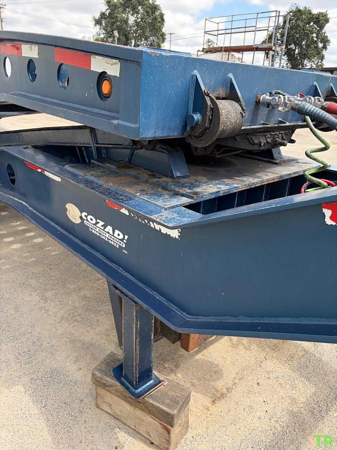 Used 2008 Cozad 28 Ft x 10 In Equipment Trailer
