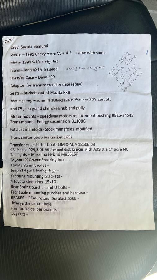 Used 1997 Suzuki Samurai