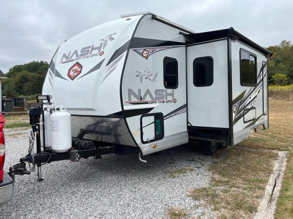 Used 2024 Northwood Nash 18FM OTG Off-Grid Travel Trailer