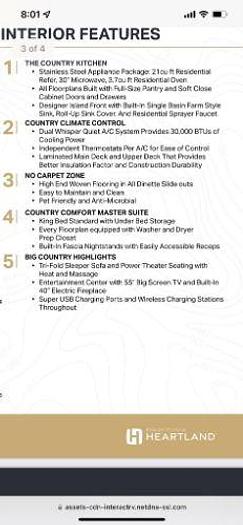 Used 2022 Heartland Big Country 385MO 5th Wheel