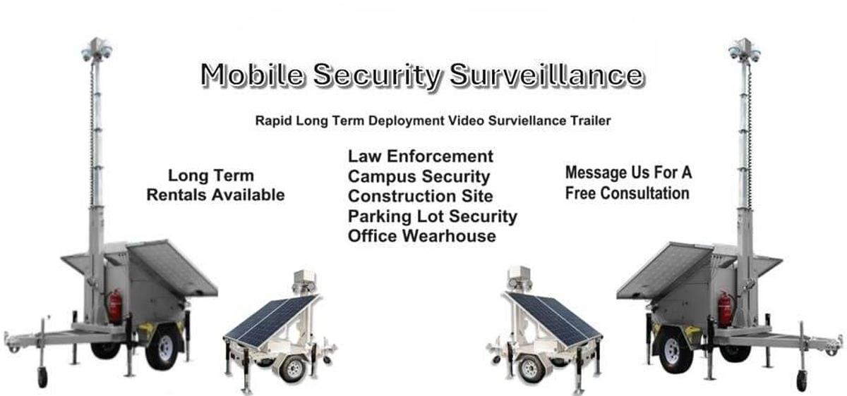 Used 2025 IV&C Mobile Security Camera Trailers