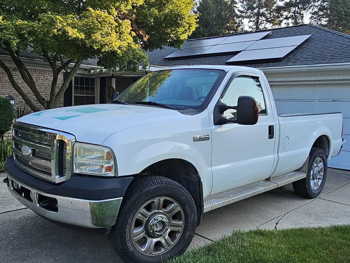 Used 2006 Ford F-250 Regular Cab, 4WD, 5.4L, Gas, Snow Plow ready