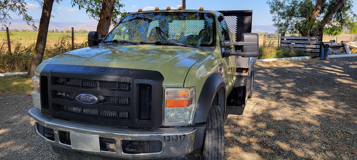Used 2008 Ford F550 Flatbed